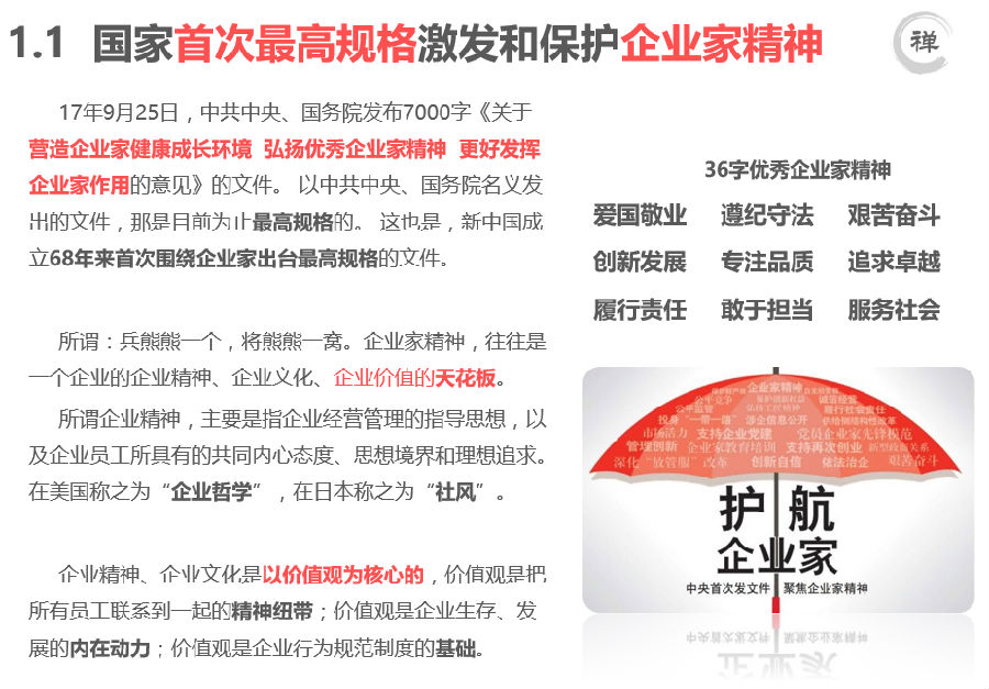企业家精神培育—国家首次最高规格激发和保护企业家精神 